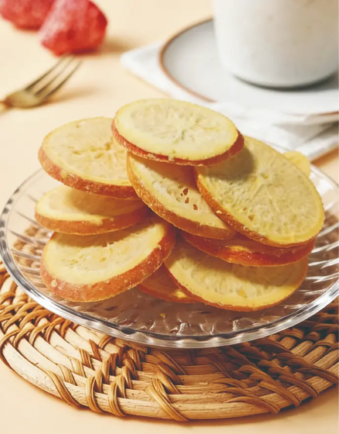 White Chocolate-Infused Orange Slices